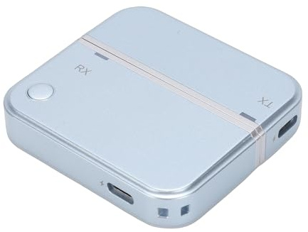Elprico Transmisor y Receptor HDMI Inalámbrico Tipo C, Decodificación 4K Salida 1080P, 2.4G/5G Plug & Play HDMI Inalámbrico Portátil para Teléfono Tableta Computadora Portátil a