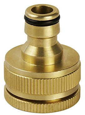 EXTOL PREMIUM Connecteur de robinet en laiton 1/2-3/4