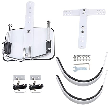 Yibuy White Percussion Parts Marching Snare Drum Carrier Shoulder Harness
