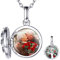 Custom4U Collier Médaillon Photo Personnalisé Arbre de Vie pour Femme Argent Sterling 925
