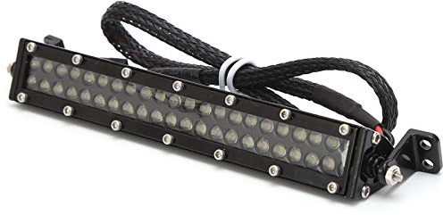 Dilwe RC Auto-Dachlichtleiste, 44 LED Super hell, Dachleuchte Lampe Fernbedienung Zubehör für 1/10 RC Crawler 122 mm