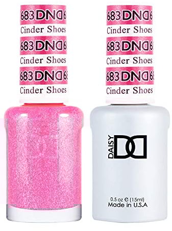 DND Duo Gel & Nail Polish Set - Cinder Shoes 683-2x15ml