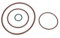 Vacuum Pump Seal, 06D145100H Car O Rings Vacuum Pump Seal Gasket Kit Fit for GLI 2005-2008.5 2.0t FSI