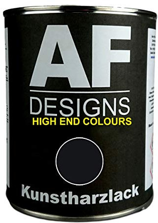 1 Liter Kunstharzlack kompatibel mit CATERPILLAR SCHWARZ LKW NFZ Lack n