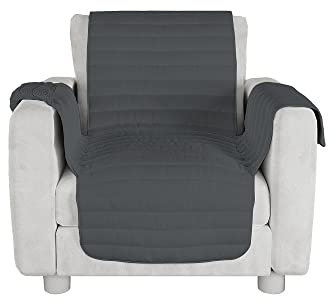 MB HOME Rutschfester Sofa Schonbezug Cozy, Dunkelgrau, Sitzfläche