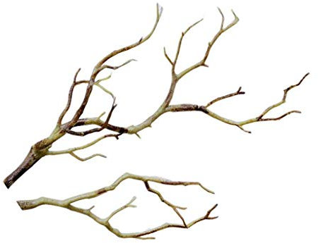 rongweiwang 3pcs Plant Simulation Branch Decoración Grande de la Boda Grande de la Boda de plástico Secas Ramas de árbol Artificial Falso follaje de Las Plantas