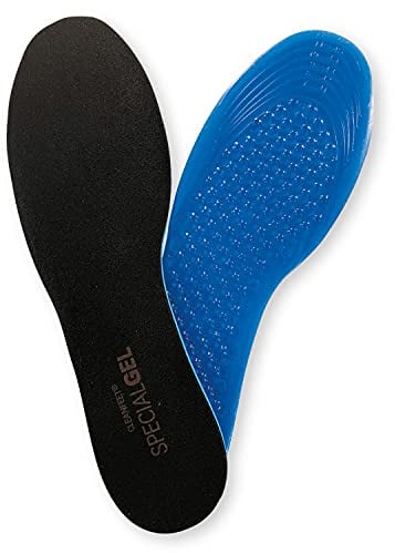 Gel Memory Einlegesohle mit der Cleanfeet Technologie gegen Gerüche Gr. 36-40 & 41-46 (41-46)