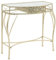 Susany Konsolentisch mit Schublade Beistelltisch Französischer Stil Metall Golden 82x39x76 cm