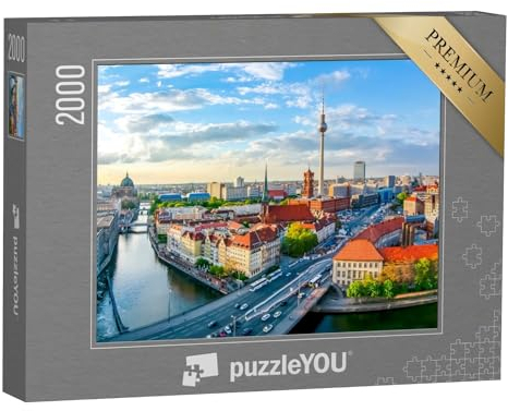 puzzleYOU: Puzzle 2000 Teile „Wunderschönes Berliner Stadtbild“ – aus der Puzzle-Kollektion Berlin, Deutsche Städte, Deutsche Großstädte