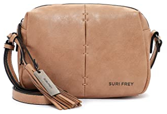 SURI FREY Umhängetasche Livy Crossover Bag Sand hellbraun