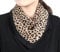 FAIRYGATE Seiden Kopftuch Damen Chiffon Bandana Damen Große quadratische Fleckschals Kopftuch Vierecktuch Satin Haarschal Halstuch Frauen DA2812