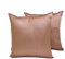The HomeCentric Luxus Kupfer Kissen Überzüge, 2 Stück, 40 x 40 cm Kunstseide Kissen Schlicht und solide, Kissenhülle mit Solide Kissen, Modern Kissen Überzüge - Copper Luxury