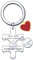 MNBVBV Cadeau Couple Porte Clé Cadeau Amoureux Couple Cadeau Saint Valentin Homme Femme Idee Cadeau Couple Cadeaux St Valentin Original Porte Clef Couple Cadeau Anniversaire Homme Femme