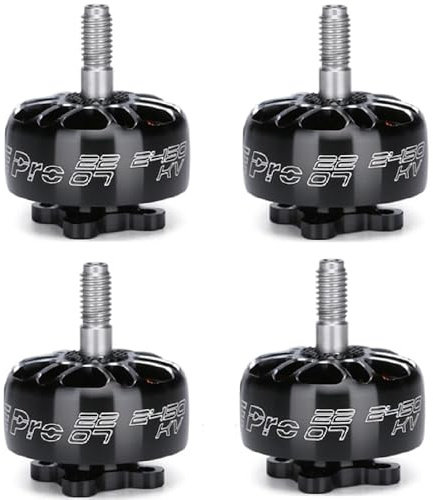 XING-E Pro 2207 1800 KV 2450 KV 2750 KV bürstenloser Motor 2~4S Lipo 5mm hohler Schaft für 5~6 Zoll Propeller Freestyle Drohnen (4 STK 2207 2750 KV)