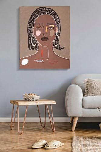Dmora Wandbild Beverino 80x100h cm Mehrfarbig, Befestigung inkl.