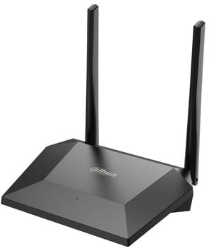 Dahua Router Inalambrico N300, 2 Antenas, WiFi 4, 4xRJ-45, 300 Mbit/s, Negro