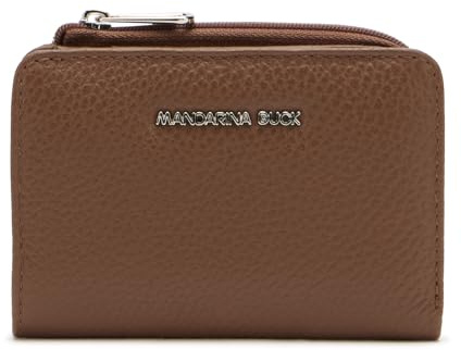 Mandarina Duck Mellow Leather Wallet, Reisezubehör Damen-Geldbörse, Einheitsgröße, Milk Chocolate, Einheitsgröße