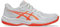 ASICS Women's Upcourt 6 Volleyball Shoes, White/Vivid Coral, 5 UK