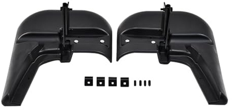 Front-Schmutzfänger-Set Kompatibel mit Fiat Ducato, Peugeot Boxer, Citroen Jumper, Relay ab 2006 50901517 Schwarz Schmutzfänger