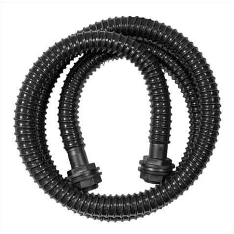 1/2 Water Butt Linking Kit with 4m Corrugated Hose - Hose, Connector, Nut & Washer for Garden & Water Systems