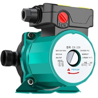 Pompa Di Riscaldamento A Velocità Regolabile Da 220 V, 100-325 W, 3/4 1, Pompa Di Circolazione For Caldaia Ad Acqua Calda Senza Premistoppa For Riscaldamento A Pavimento(228W,G3-4)