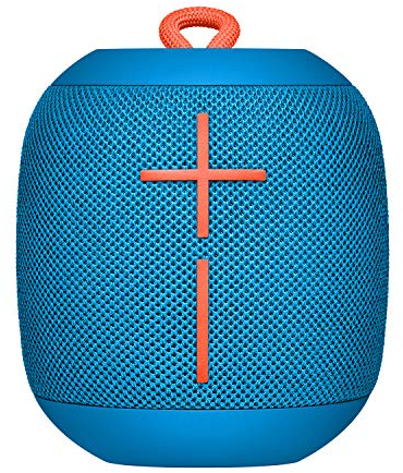 Ultimate Ears Wonderboom Altavoz Portátil Inalámbrico Bluetooth, Sonido Envolvente de 360°, Impermeable, Conexión de 2 Altavoces para Sonido Potente, Batería de 10 h, Color Azul