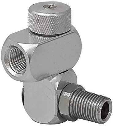 Elmag Druckluft-Drehgelenk je 1x IG/AG 1/4, 43931