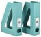 Acrimet Porte-Revues, Support Durable, Organisateur pour Dossiers pour Bureau (Plastique) (Couleur Vert) (Lot de 2)