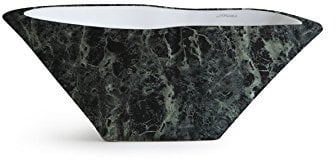 Oval Aufsatzbecken/wandhängend waschbecken Terra Alpen Grün 54x46xH20 cm - Keramik (mit weiß becken)