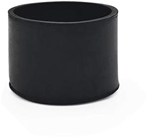 Flyshop Lot de 8 Grands Embouts Ronds pour Pieds de Chaise en Caoutchouc, épais, de 4,5 cm (1-3/4 inches), Ronds et Noirs.