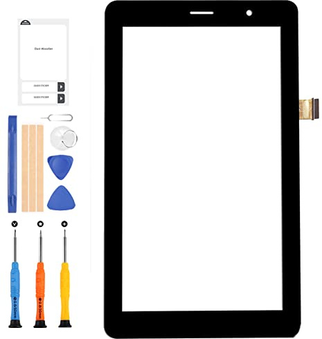 LADYSON Écran tactile de rechange pour tablette Kurio Next 01618 7 avec outils gratuits