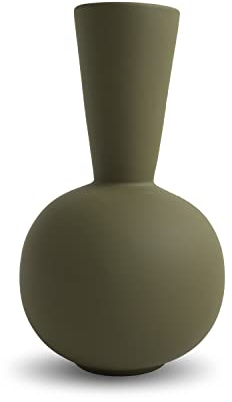 Trumpet Vase 30cm Olive