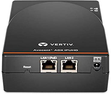 Vertiv Avocent ADX Ecosystem, Vertiv Avocent IPUHD 4K IP KVM-Gerät, Fernzugriff auf 4K, schnell und reaktionsschnell, KVM over IP, virtuelle Maschine, Serviceprozessorverwaltung (ADX-IPUHD-400)