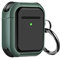 Libra Gemini AirPods 1&2 Hülle Tragbar AirPods 1&2 Case Stoßfest AirPods 1&2 Schutzhülle Front LED Sichtbar mit Karabiner für kabelloses Laden Apple AirPod Hülle
