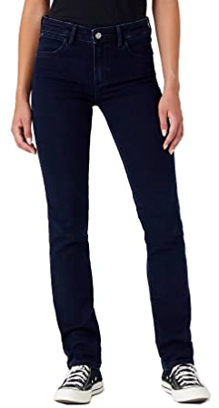 Wrangler - Jeans Damen - Straight Fit - Airblue