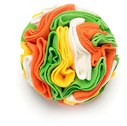 starfa lab Schnüffelball für Hunde Schnüffelspielzeug Interaktives Hundespielzeug Weiches Polarfleece Intelligenzspielzeug Waschbar (20cm)