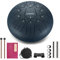 LEKATO Steel Tongue Drum, 10 Zoll 11 Tone D-Dur Zungentrommel Schlagzeug, Steel Pan Töne Schlaginstrument Hand Pan Drum für Meditation Yoga Klangheilung, Navy Blau