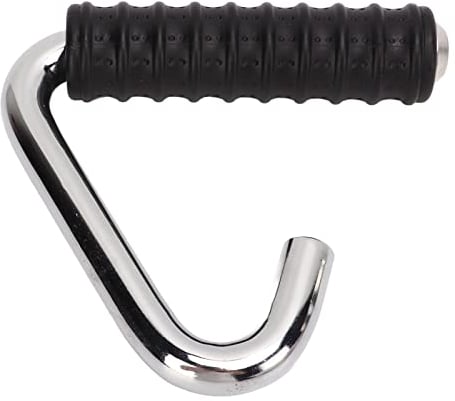 Fitness Bar Handle Grip Universal Strongest Door Pull-up Bar Handles Home Exerciser Bar Attachment with Rubber Wrapped