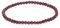 Lebensquelle Plus Mini Kugelarmband | Hochwertiges Edelsteinarmband (Granat)