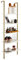 GIANTEX Scaffale a 5 Ripiani, Struttura in Tubo di Ferro e Listoni, Libreria a 5 Ripiani, Stile Industriale Retrò, per Soggiorno, Camera da Letto, Balcone, Ufficio, 60x30x180 cm (Bianco)