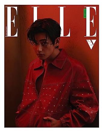 ELLE MAGAZINE KOREAN APRIL 2023 BTS V (Cover B)