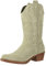 Elara Damen Cowboy Stiefel Biker Boots Chunkyrayan 301-A32SZ Olive Suede-39