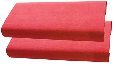 kowaku 2 Stück Drachenboot Paddel Sitzpolster, Sitzkissenschutz, U Förmiges Drachenboot Sattelpaddel für Outdoor Kajak Ruderboot Wettbewerbe, Rot