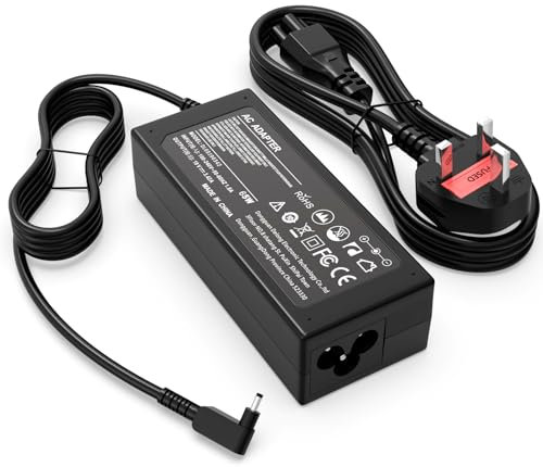 65W AC Adapter fit for Acer Aspire 5 A515-55 A515-56 A515-54G A515-54 A515-58 A515-46 A515-45 A515-43 A514-(52 53 54 56) A517-52,Acer Swift Spin 5 3 N20C5 N16P1 N17H2 A18-065N3A Acer Laptop Charger