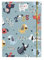 Collins Maru 2025 Planer – A6 Wochenansicht – bündig geschnittener Terminkalender – Hunde – (MR163.DG-25) – Taschenwochenplaner mit niedlichem Tier-Design