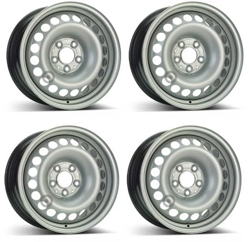 4x Alcar Stahlfelgen 4-9865 7.5Jx16 ET42 5x112 kompatibel mit Mercedes Benz E