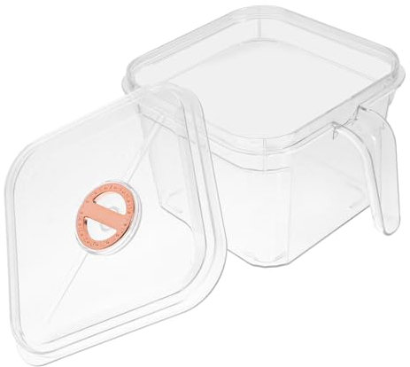 Milisten Decorative Small Aquarium for Betta Fish Tank with Handle Ready to Use