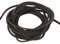 yumcute Lederband Kette, 3mm×3m Lederriemen Meterware Echtes Leder, Dunkelbraun Lederbänder Flach Band Armband Basteln, Lederschnüre für Leder Schuhspitzen, Halskette und Schmuck Herstellung