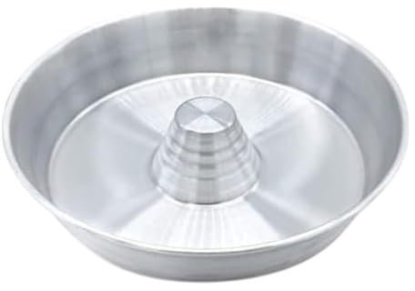 Chianese Stampo da Forno Tortiera in Alluminio ø24 cm - Ruoto Tradizionale per Casatiello Napoletano, Dolce e Salato. Resistente, Antiaderente e di Alta Qualità