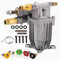 Puupaa 3/4 Shaft Horizontal Pressure Washer Pump 2400-2750 PSI 2.2-2.4 GPM for KARCHER, for Honda Pump Wash Machine Accessory Power Cleaner Parts